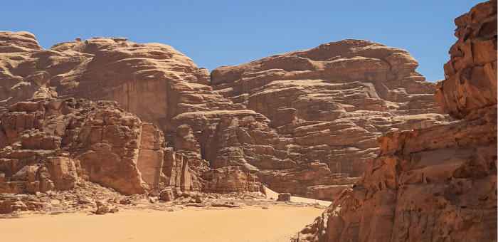 Wadi Rum en Jordanie