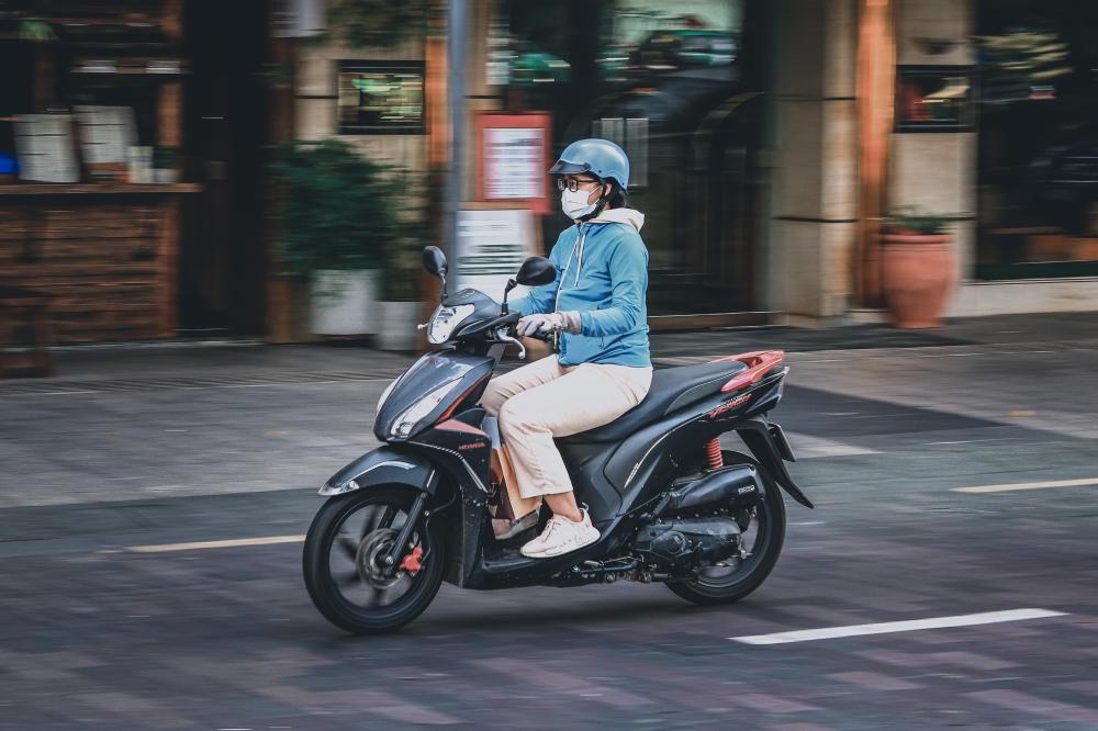 Balade en Mototaxi au lieu du vélo