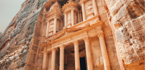 Petra en Jordanie