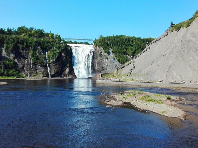 JOUR 7 : QUÉBEC / VILLAGE HURON / CHUTE MONTMORENCY 🟠VOYAGE🟠